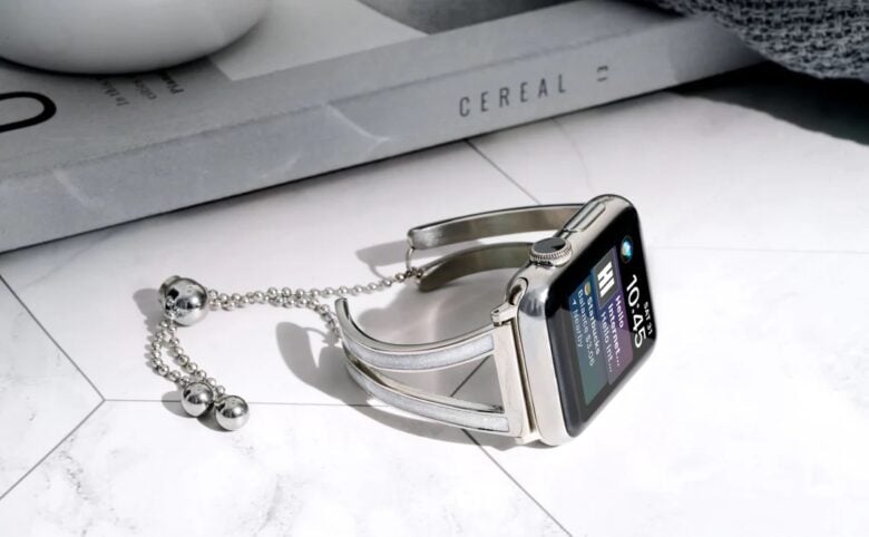 Mifa's Sparkle Band is the picture of elegance. Or, mom might like a classic leather band or a tactical strap.