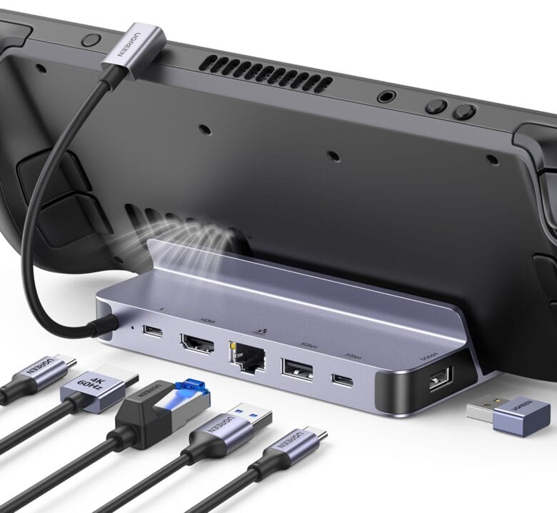 A plethora of ports opens up connectivity options.