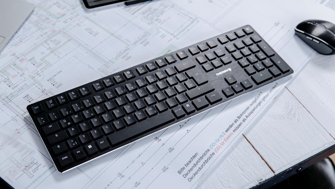 This mechanical keyboard is low-profile enough you could mistake it for a membrane keyboard.