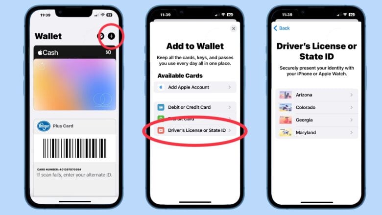 How to add your driver’s license to iPhone: Steps 1 through 3
