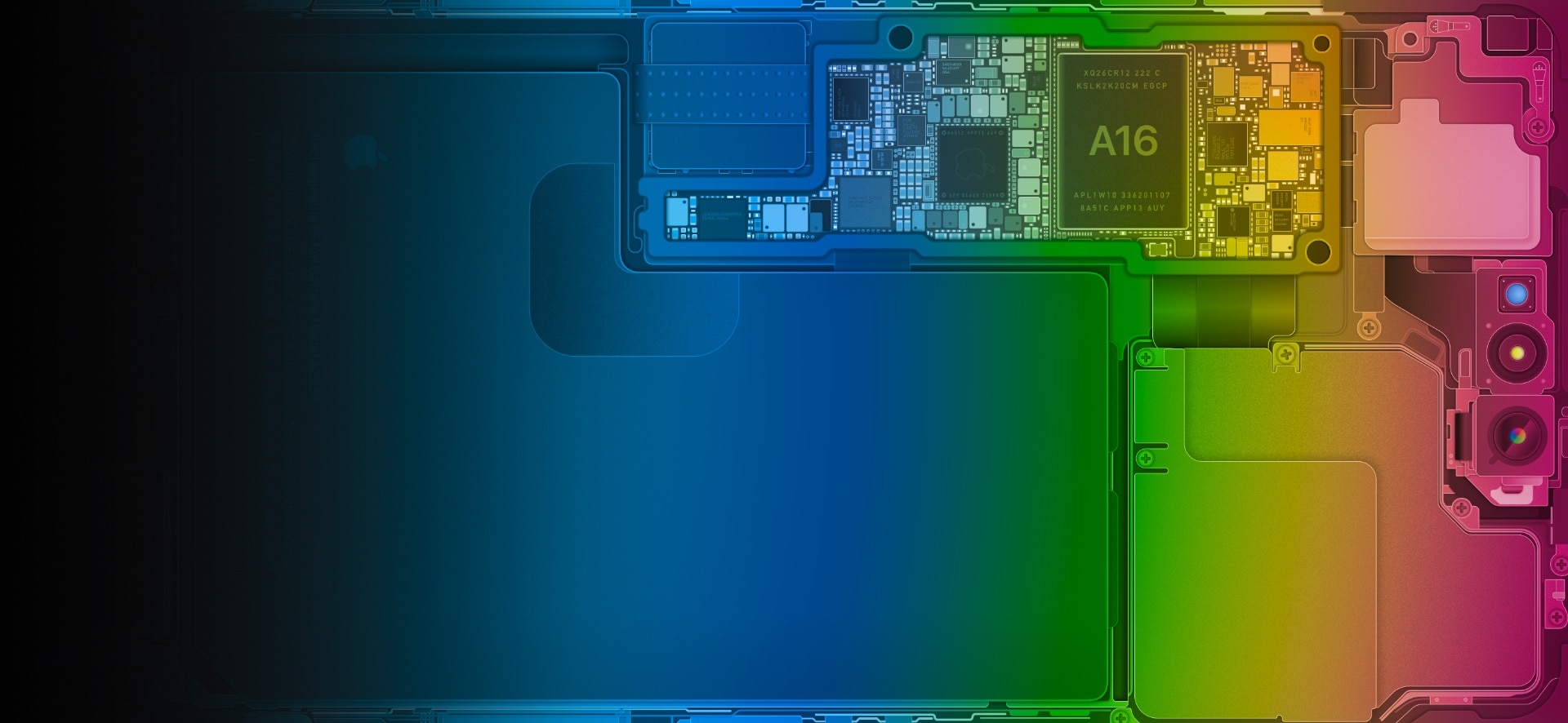 Download kleurrijke schets iPhone-achtergronden ter ere van WWDC23
