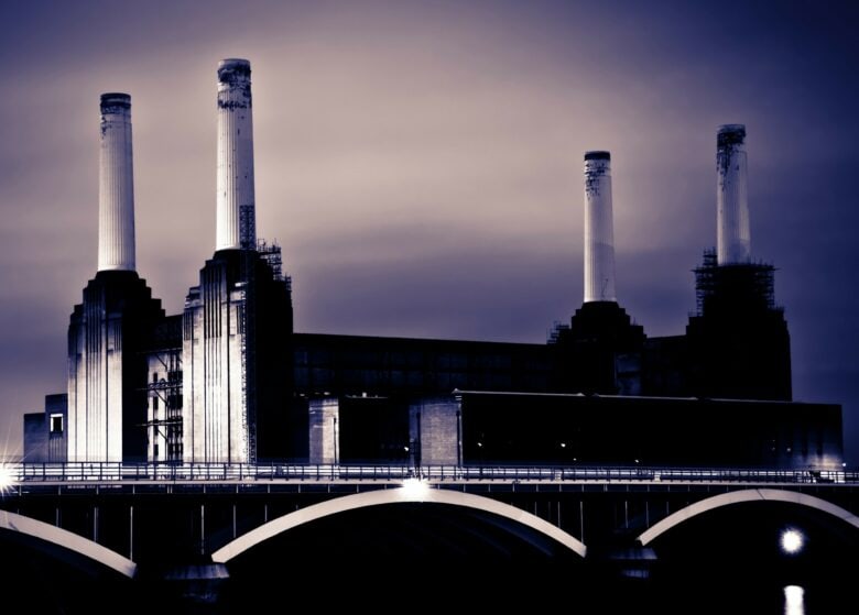 London's iconic Battersea Power Station has been transformed from a coal-fired energy generator into a high-end shopping mall -- now with an Apple store!