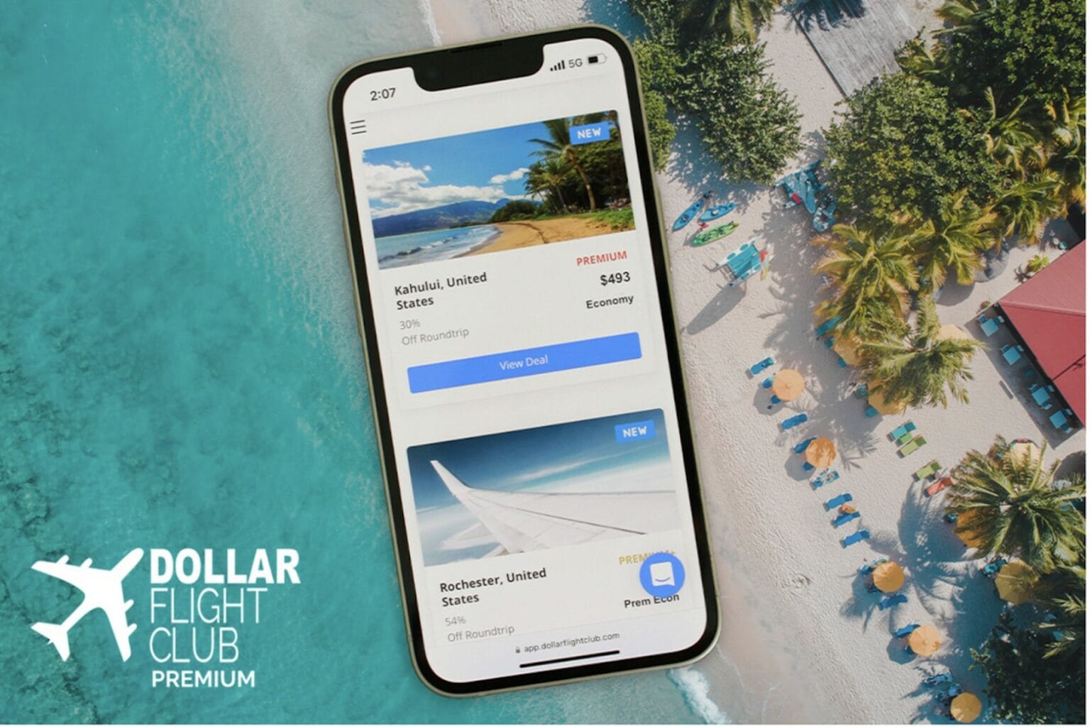 Save on your summer vacation before Prime Day with a top-rated Dollar Flight Club membership.