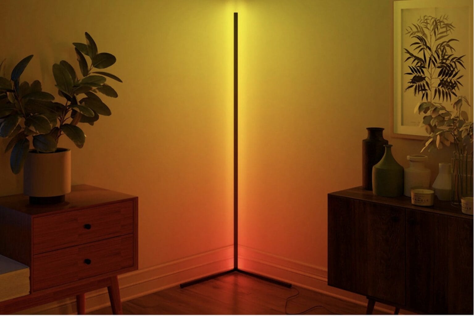 Pick up this minimalist LED corner floor lamp for a fraction of the cost during our version of Prime Day.
