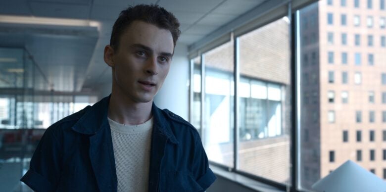 Wyatt Oleff in "City on Fire," now streaming on Apple TV+.