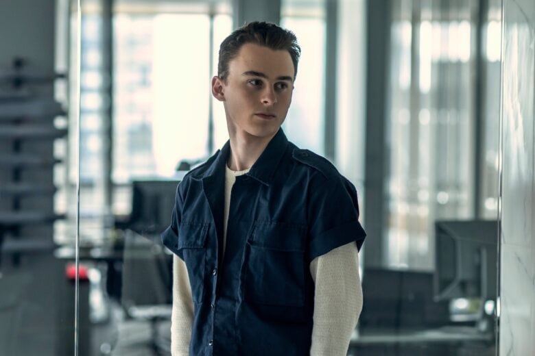 Wyatt Oleff in "City on Fire," now streaming on Apple TV+.