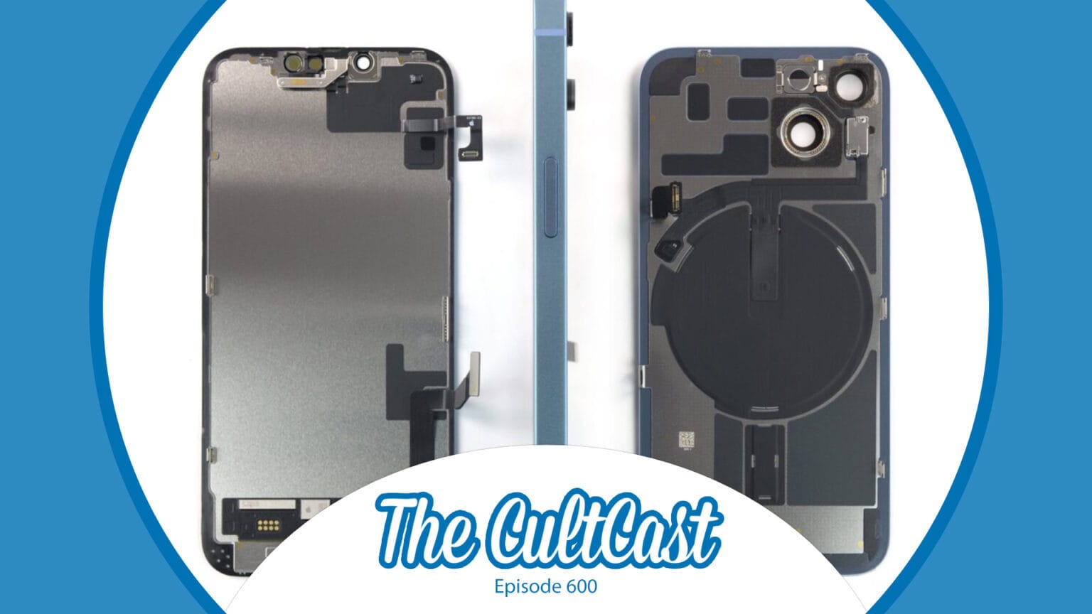 An iPhone teardown and The CultCast logo (episode 600)