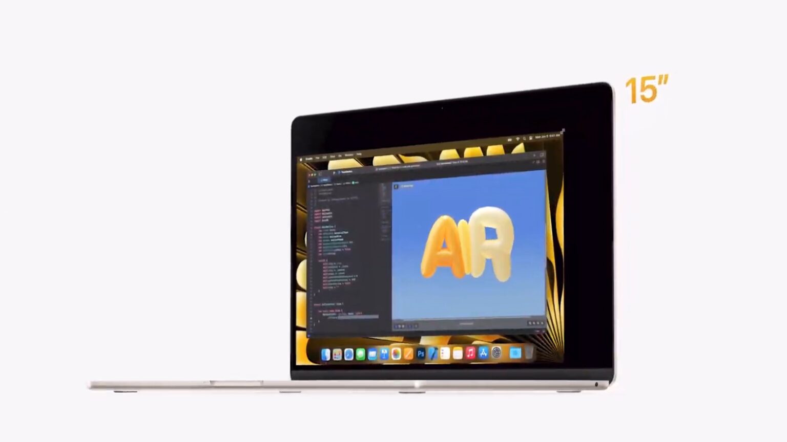 New super-size MacBook Air is 'world's thinnest 15-inch laptop'