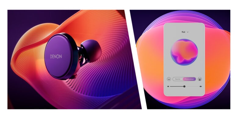 Denon's sleek new earbuds feature proprietary tech that helps personalize your audio.