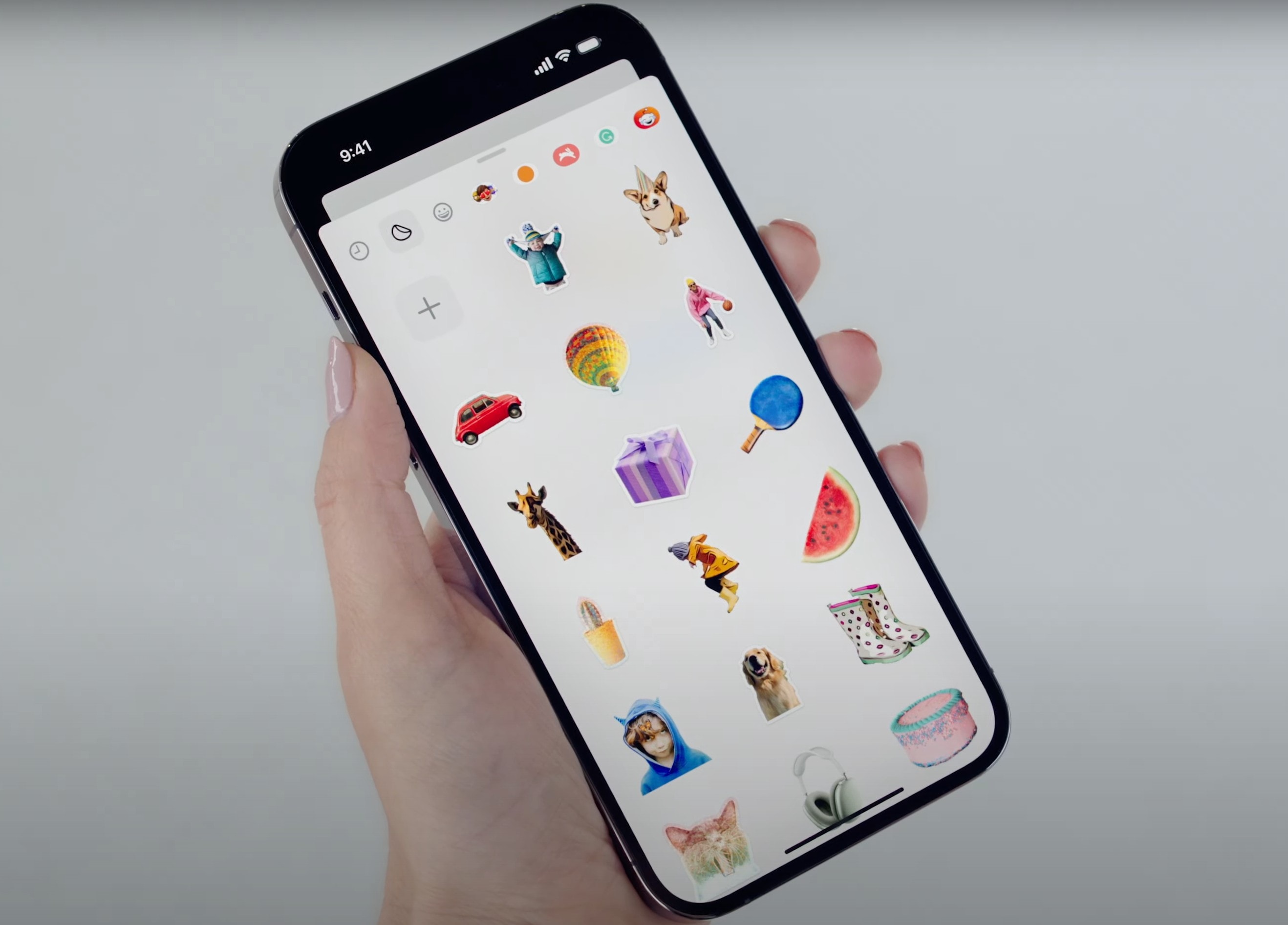 With Messages in iOS 17, you can turn subjects you've taken from your photos into stickers.