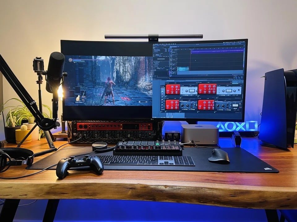 This Mac Studio user couldn't be much happier with his LG 5K2K curved ultra-wide display.