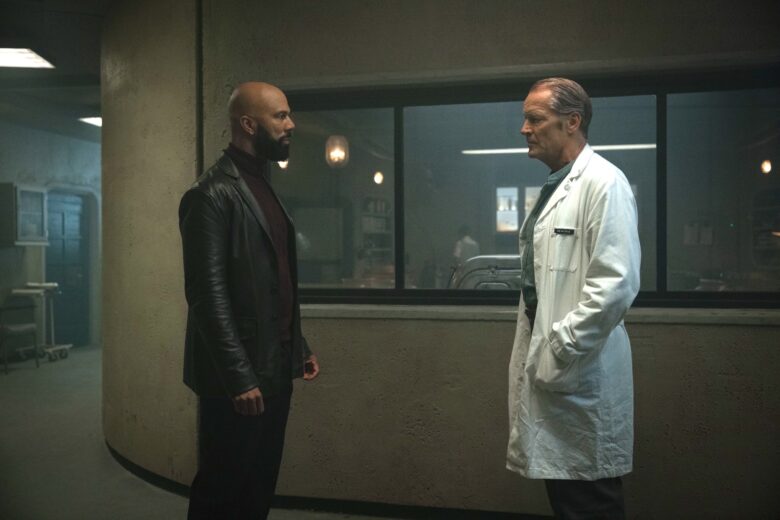 Common and Iain Glen in "Silo," now streaming on Apple TV+.
