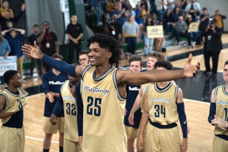 Isaiah Hill in "Swagger," now streaming on Apple TV+.