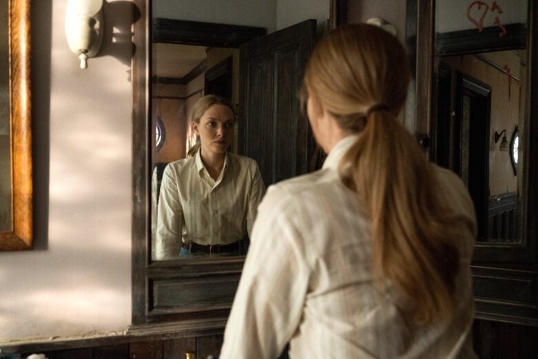 Amanda Seyfried in "The Crowded Room," now streaming on Apple TV+.