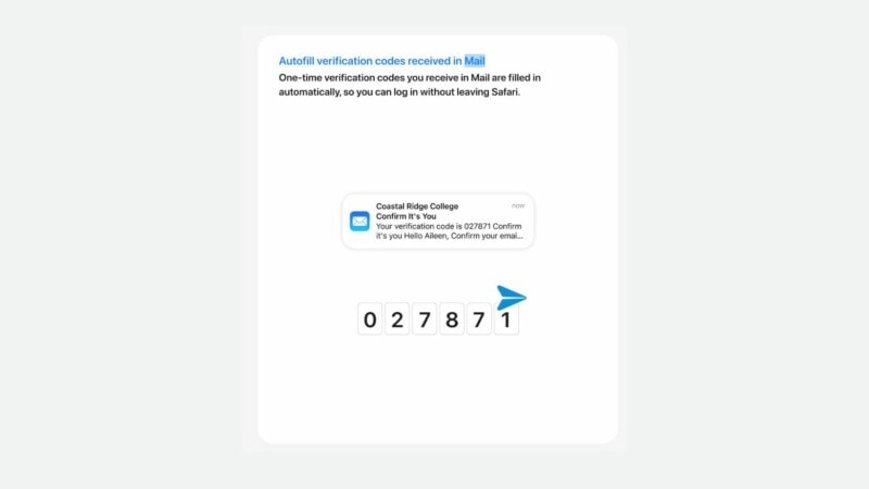 Verification Code Example Mobile Keyboard What’s new in iOS 17? Here are all the top features | Cult of Mac