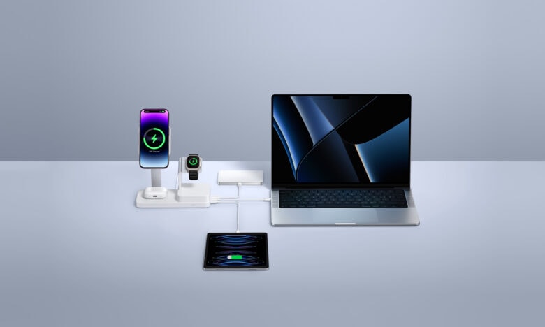 You might not always have to charge six devices at once, but with this charging station, you can.