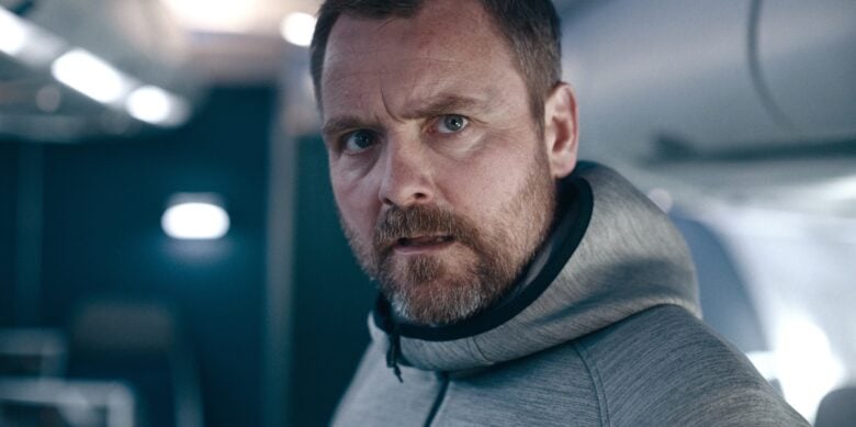 Neil Maskell in "Hijack," now streaming on Apple TV+.