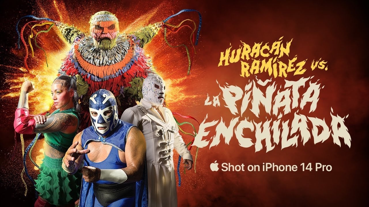 Lucha Libre legend takes on villainous piñata in ‘Shot on iPhone’ film