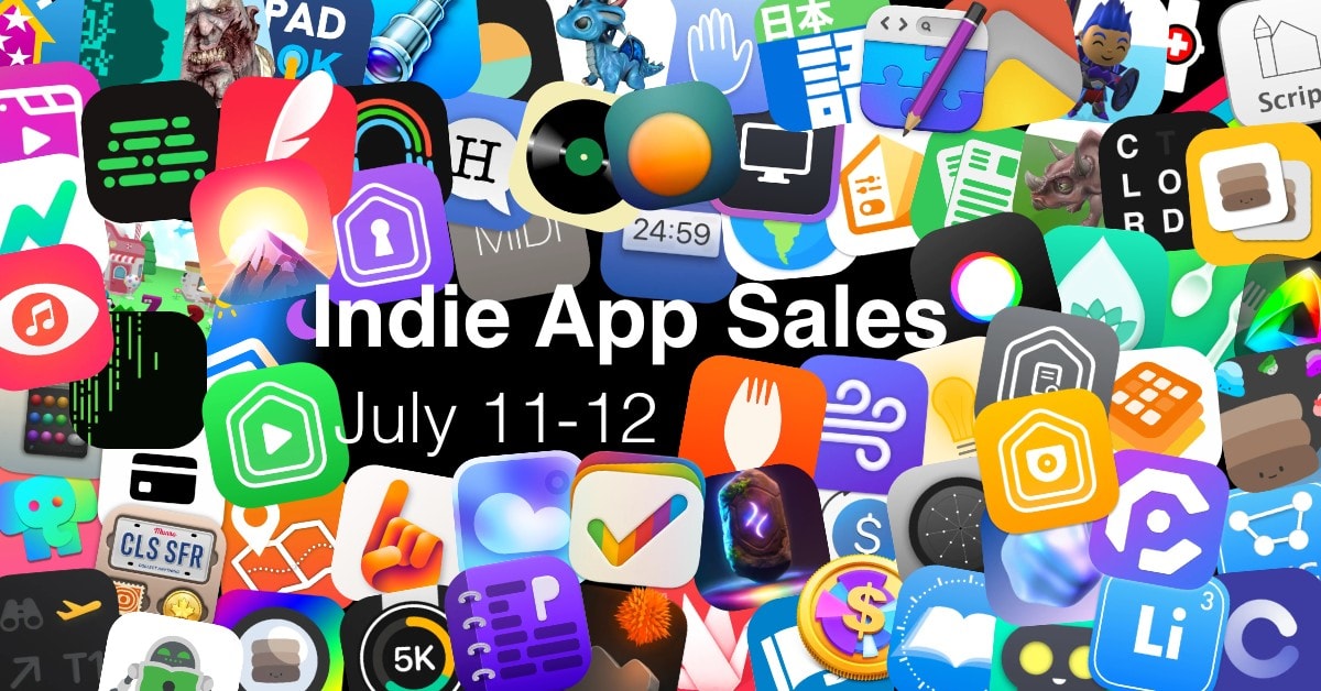 Indie App Sales, July 11–12
