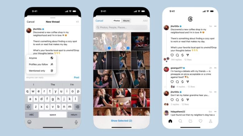 Threads is a Twitter clone