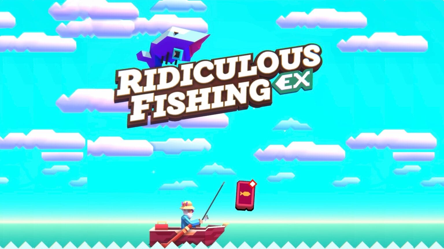 ‘Ridiculous Fishing EX’ offers way more explosions than you might expect