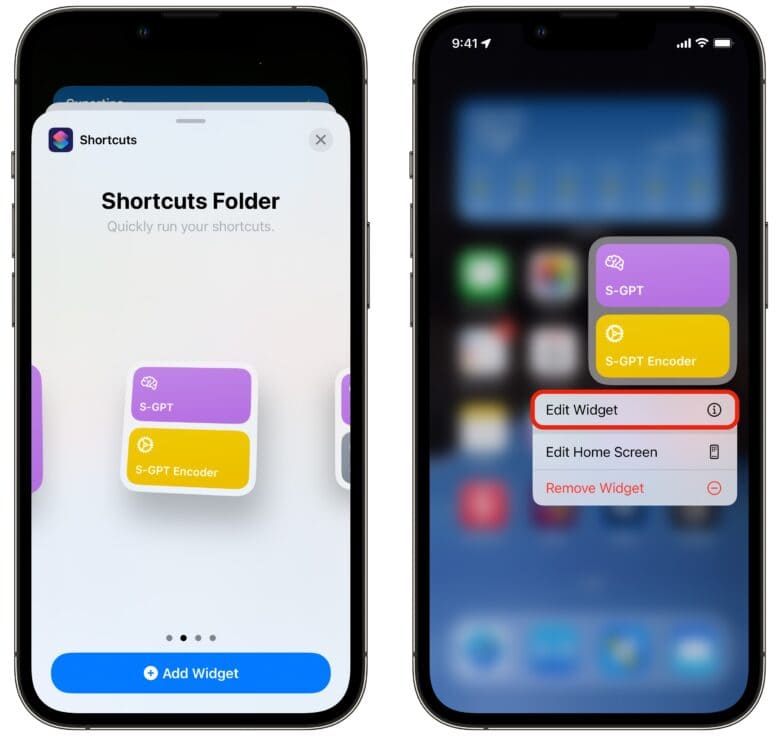 Widget Small Device How to put two shortcuts in one small widget | Cult of Mac
