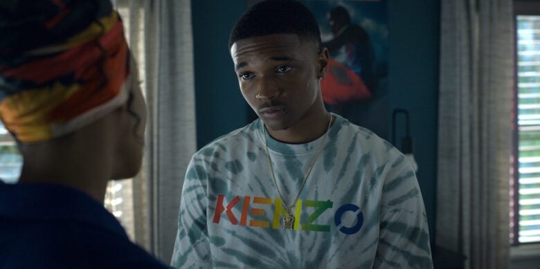 Isaiah Hill in "Swagger," now streaming on Apple TV+.