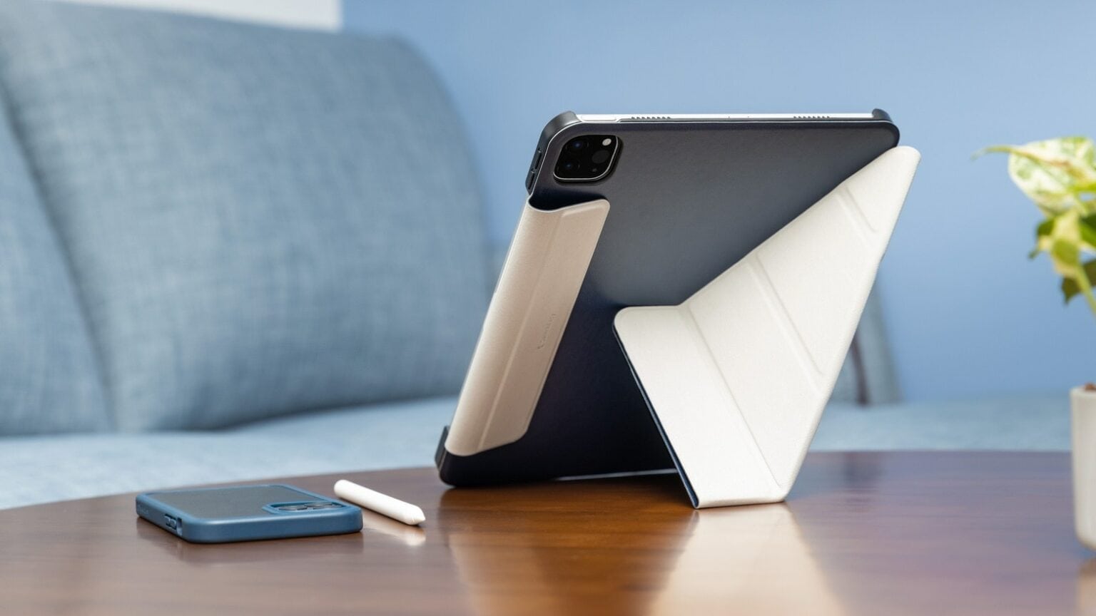 SwitchEasy's origami case for iPad provides multiple positions.