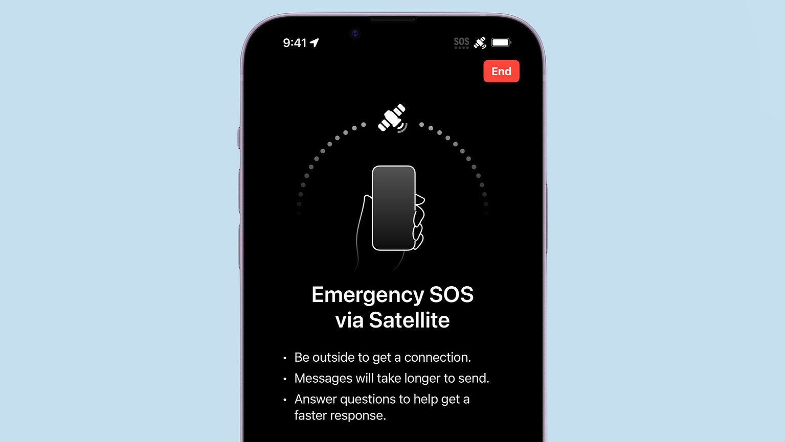 iPhone 14's Emergency SOS via Satellite comes to the rescue again.