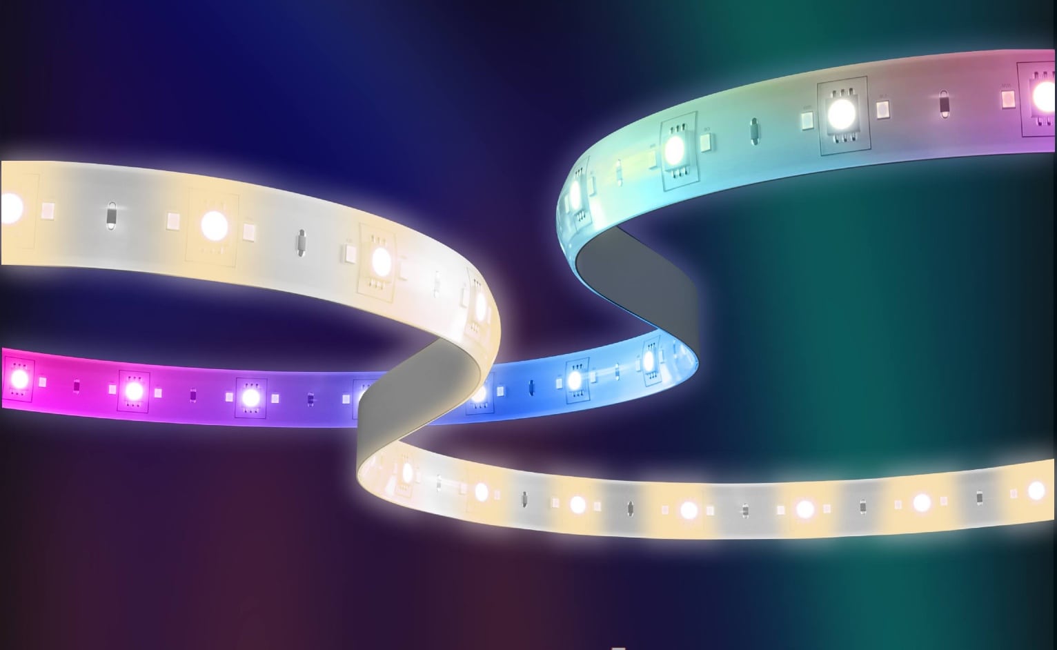 Aqara's new LED Strip T1 works via the Matter standard with HomeKit and the Home app.