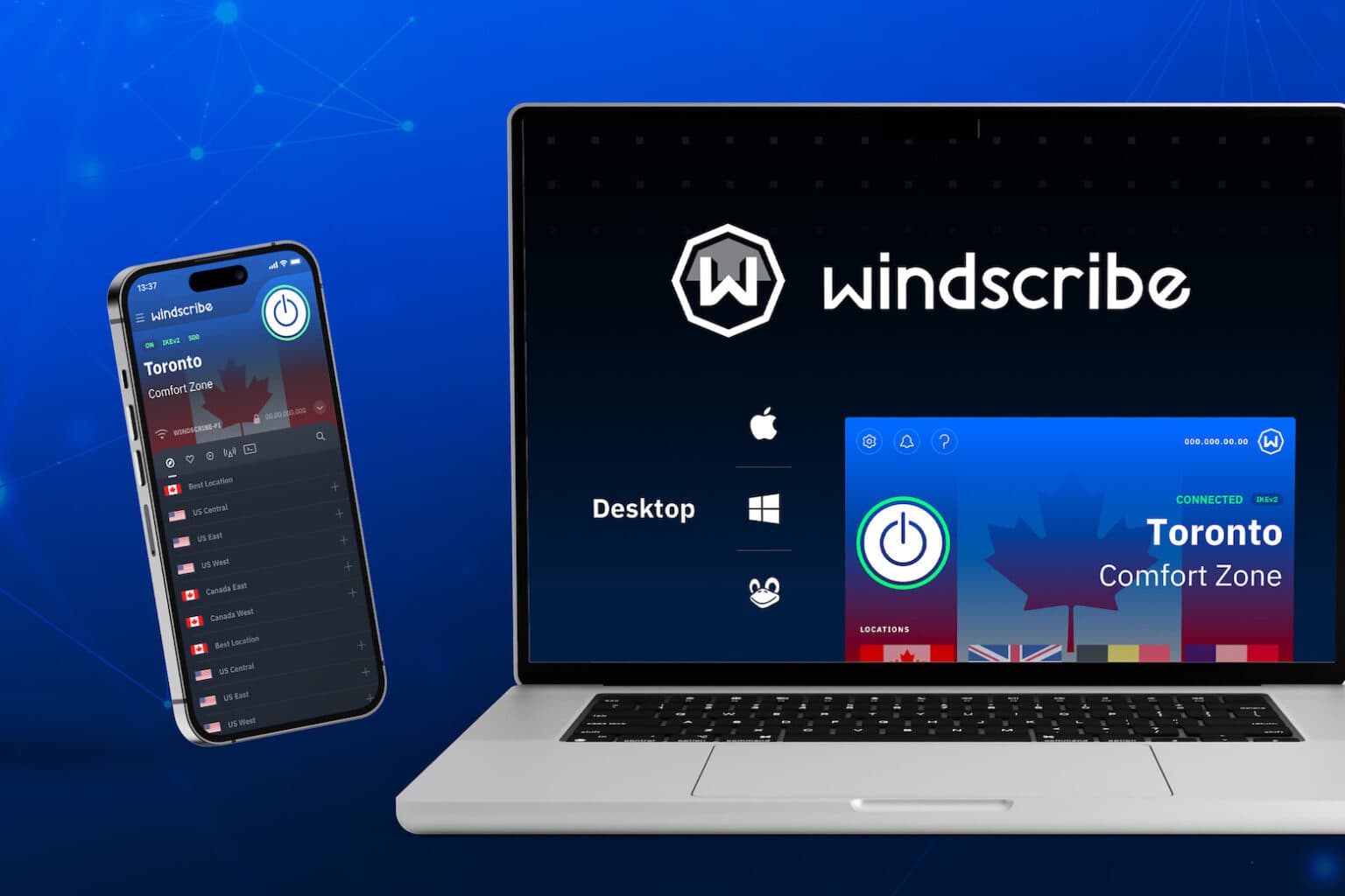 Get $137 off three years of data security with Windscribe VPN Pro.