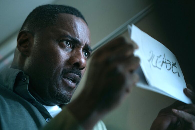 Idris Elba in "Hijack," now streaming on Apple TV+.