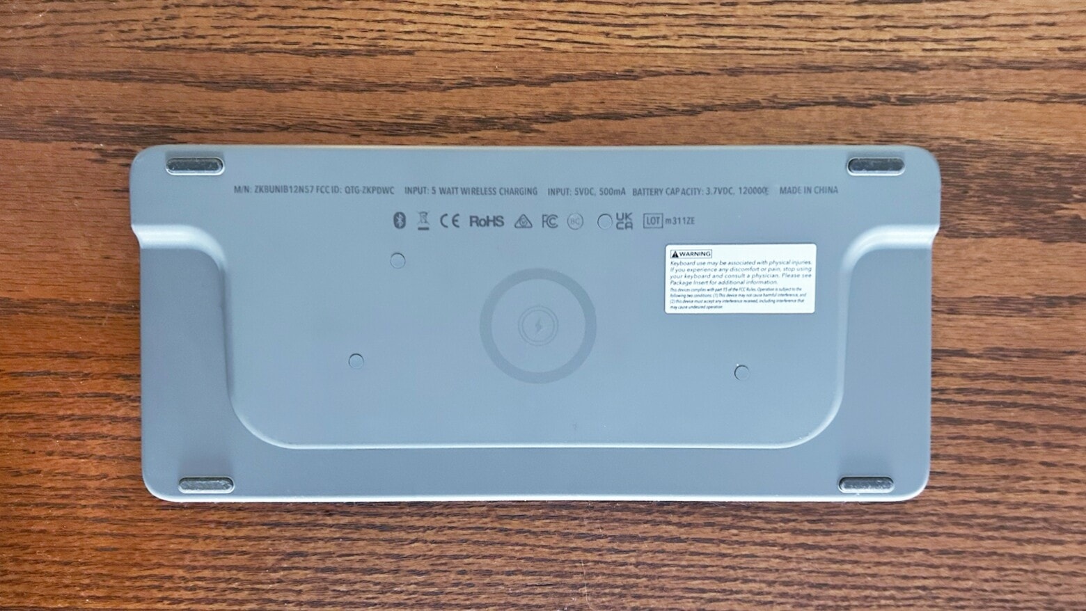 Zagg Pro Keyboard 12 review Bluetooth and wireless charging, too