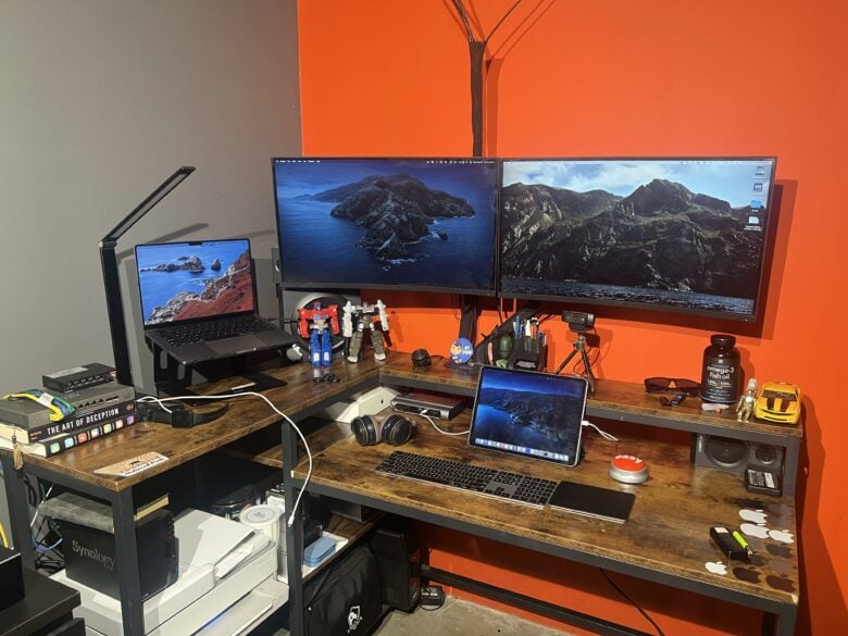 Some setups just look nicely "lived in."