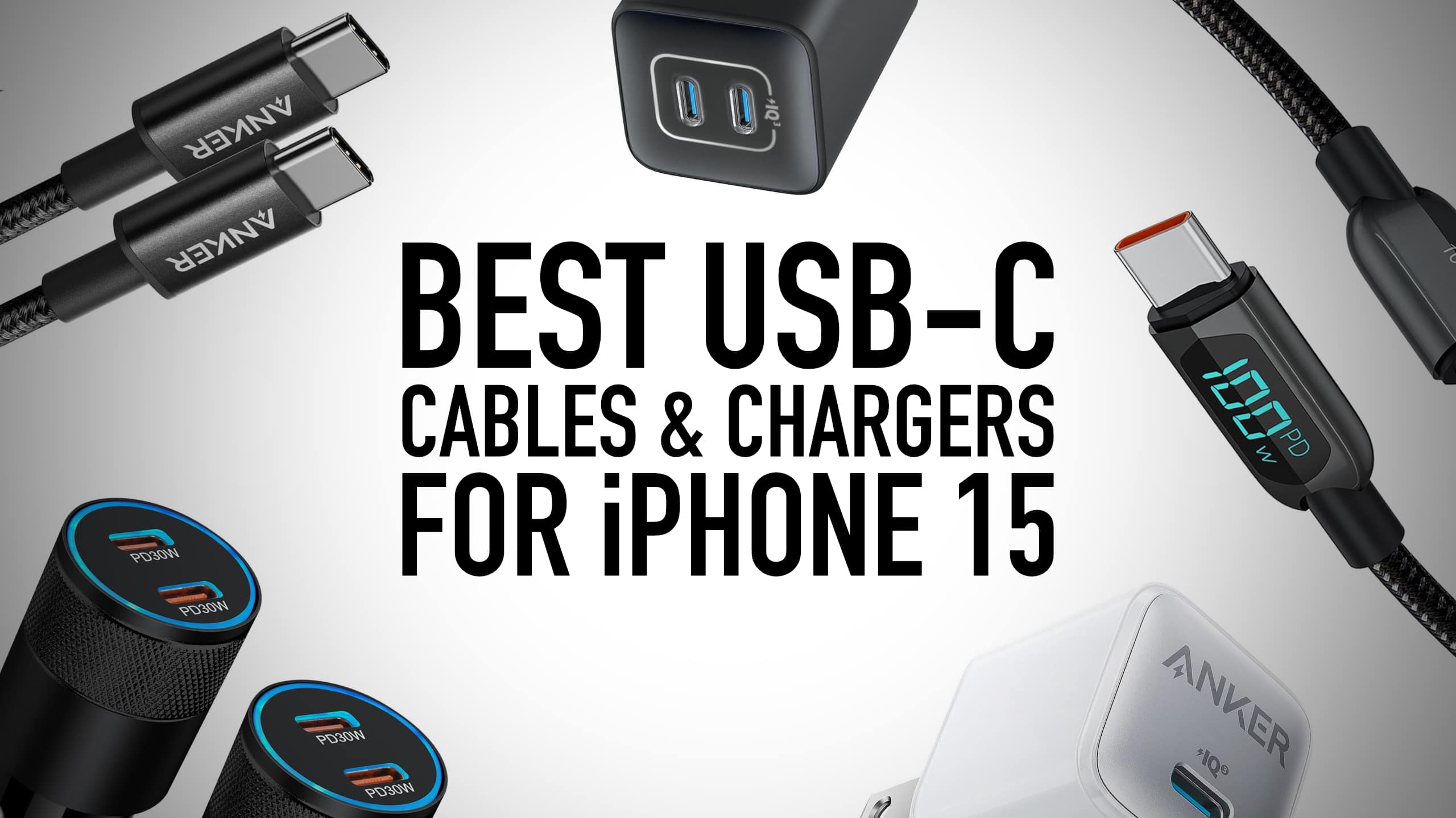 Best USB-C cables and chargers for iPhone 15