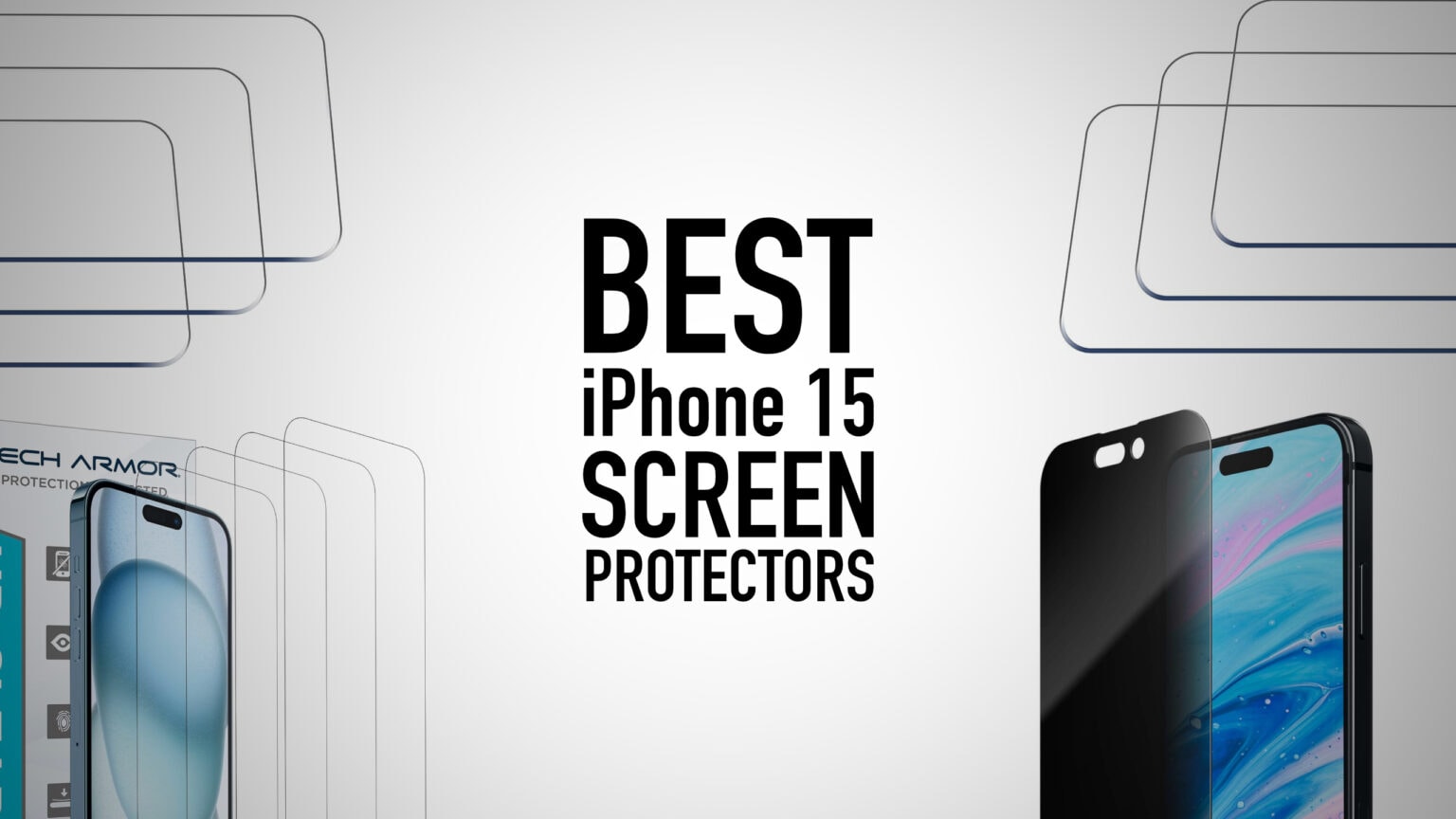 Best iPhone 15 screen protectors