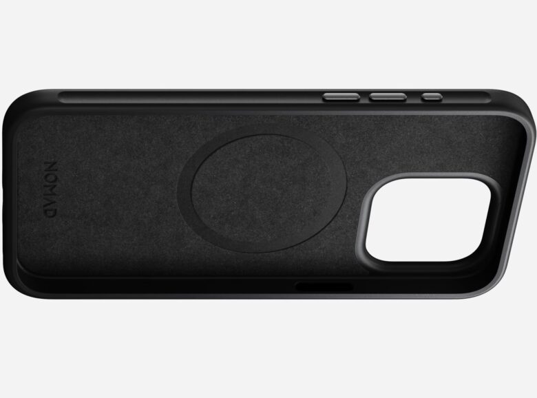 Nomad put a button over where the Action button appears on iPhone 15 Pro models.