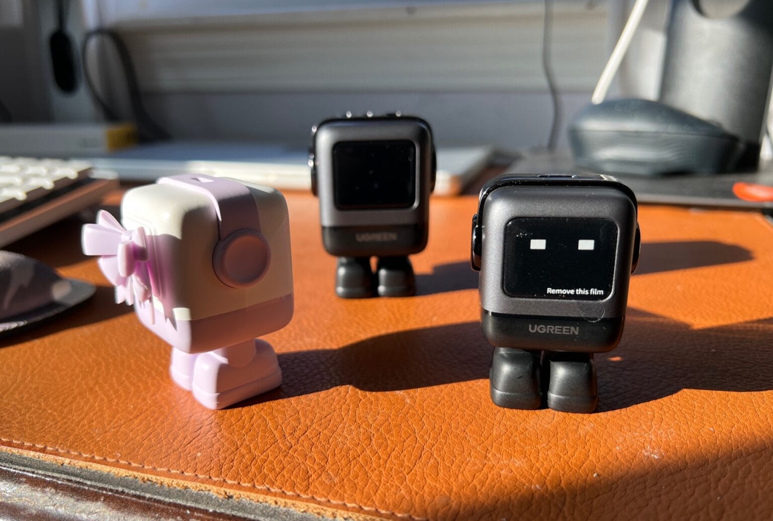 The adorable little charging bots come in 30W and 65W versions and black or purple colors.
