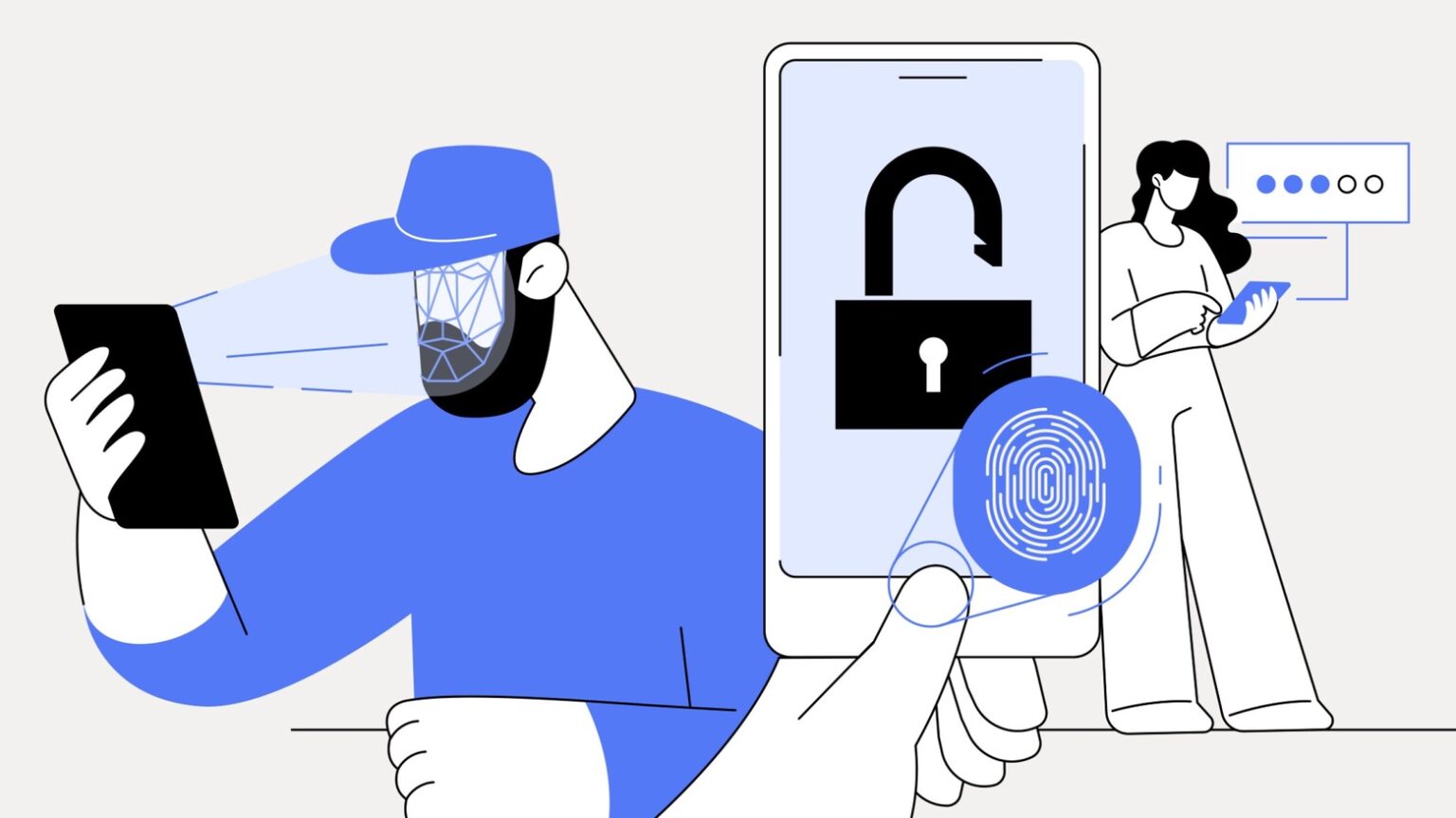 Passkeys let you use Face ID or Touch ID to sign into websites.