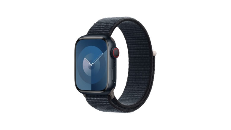 Apple's official Sport Loop is the best overall band for Apple Watch, including Series 9. Made from woven nylon, it's durable and incredible comfortable.
