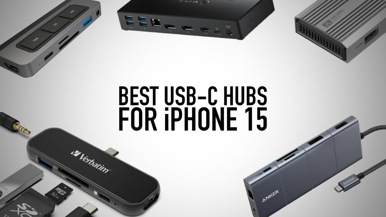 These are the best USB-C hubs you can buy for iPhone 15, iPad, Mac, and MacBook.