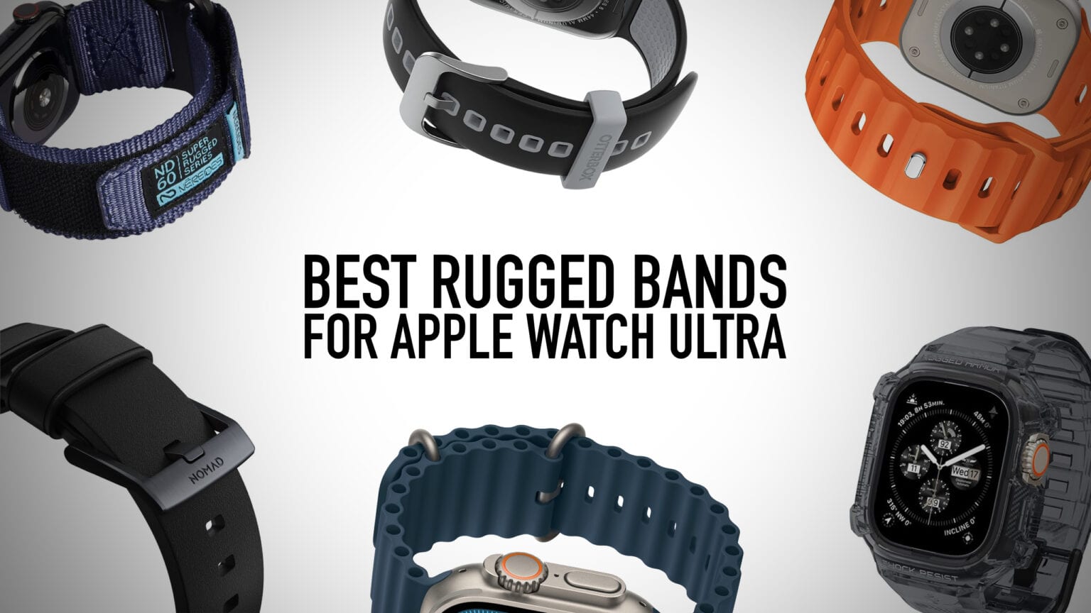 These are the best rugged bands for Apple Watch Ultra