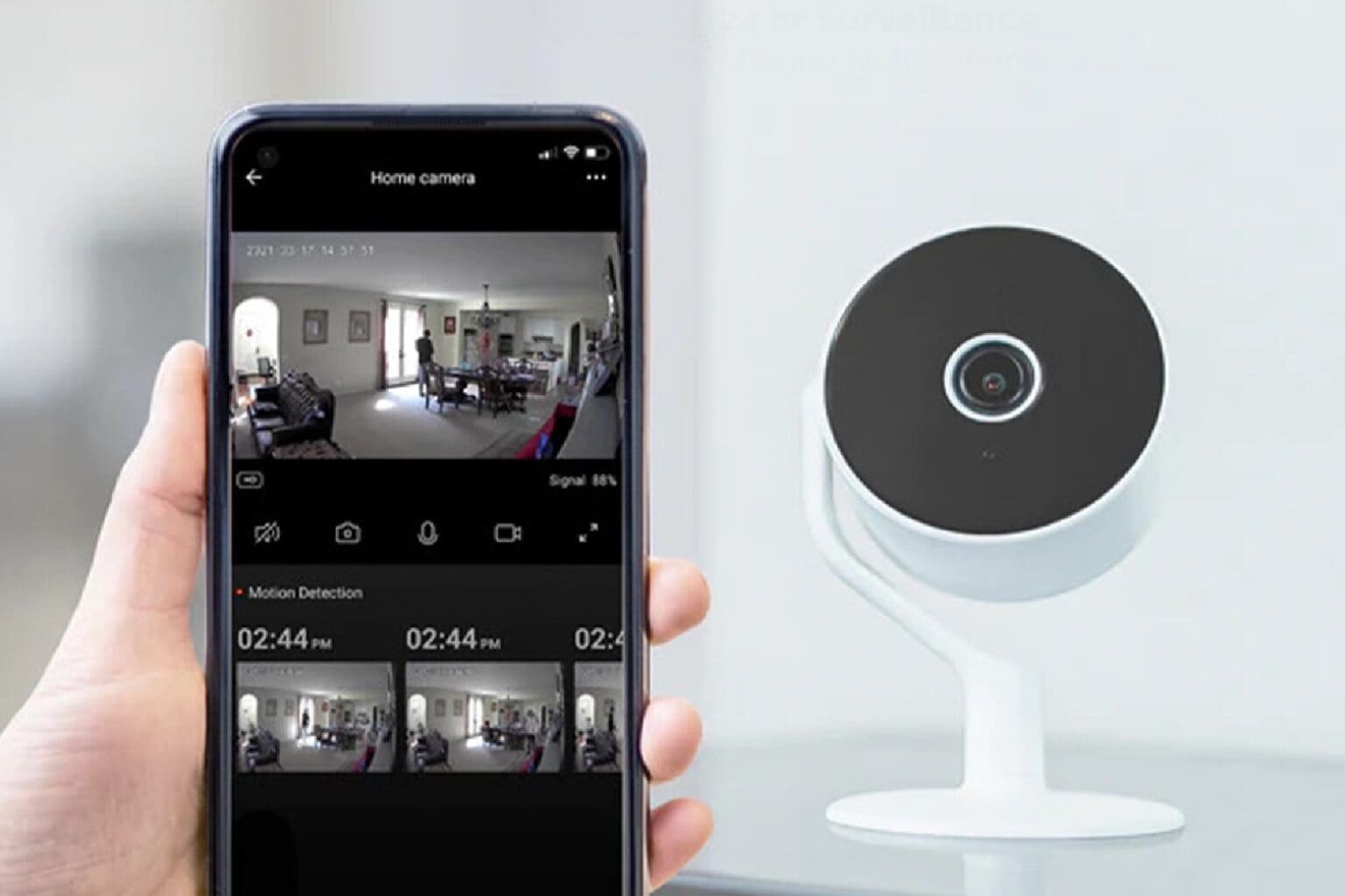 Protect your home with $10 off this indoor 1080p camera .