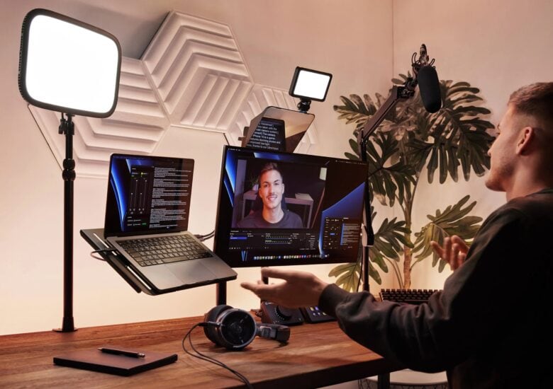 Maintain natural eye contact while your read from a script with Elgato Prompter.