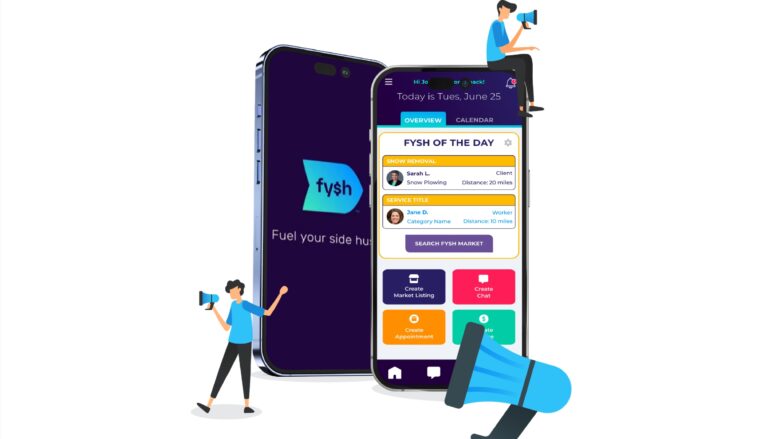 Fysh is an app for freelancers