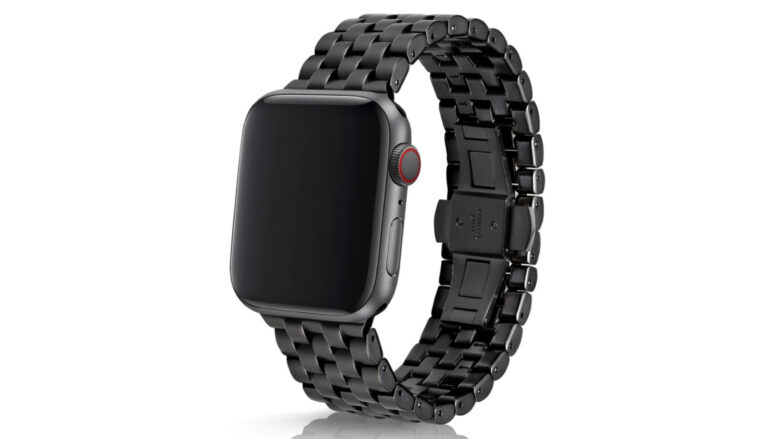 The Juuk Qrono is the best aluminum band for Apple Watch Series 9. It's lightweight and more durable than stainless steel.