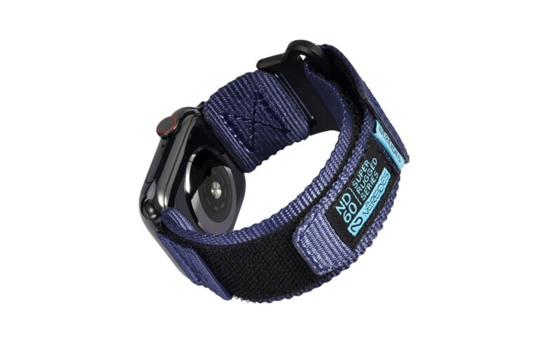 The Nereides band is the best rugged nylon band for Apple Watch.