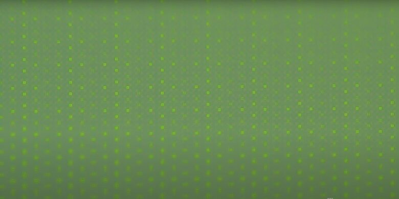 A 1640x shot of the 48MP sensor shows the quad-pixel clusters themselves.