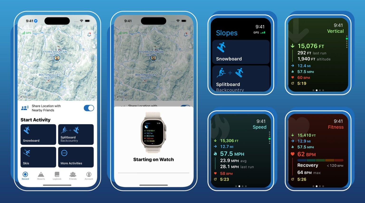 The Slopes tracking app for skiers and snowboarders is now updated for iOS 17 and watchOS 10.