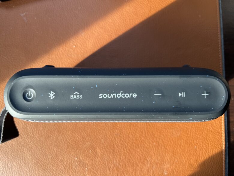 The Soundcore Motion 300 has simple controls plus an app. 